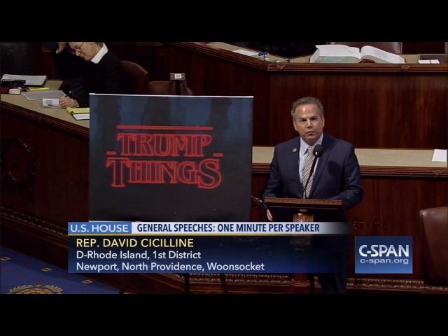 Stranger Things in Congress (C-SPAN)