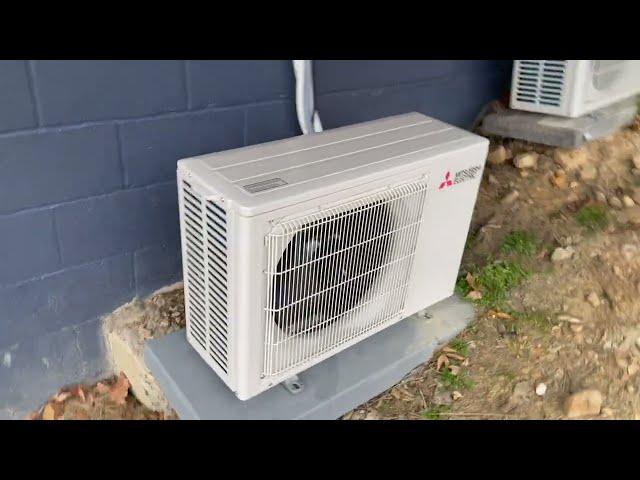 Mitsubishi Electric 12,000 BTU 1 Ton Ductless Split AC System