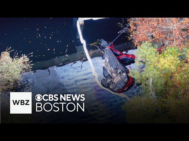 Police investigating after car and body found upside down in Wareham river