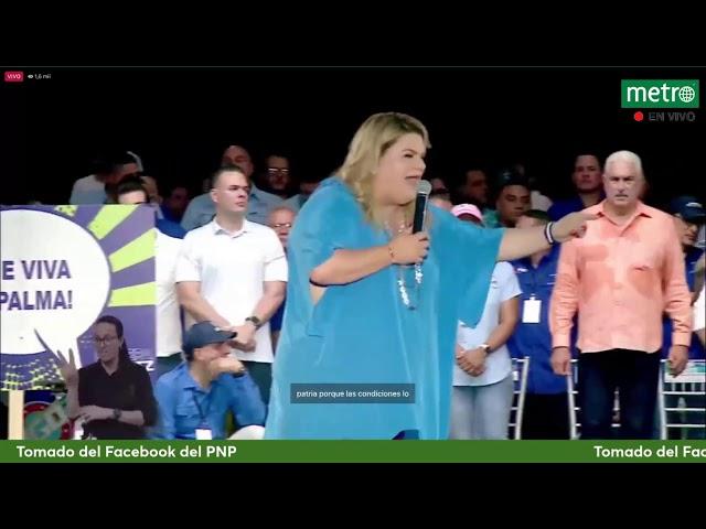 Jenniffer González llega al cierre de campaña