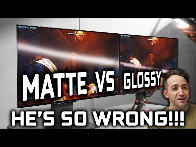 Yes, You're Wrong - Matte vs glossy OLED – was I wrong?