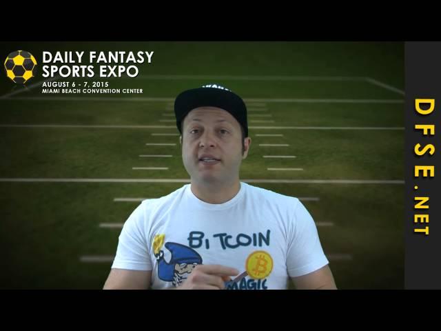 Chris DeRose on Daily Fantasy Sports Bitcoin and Counterparty at DFSE Miami 2015
