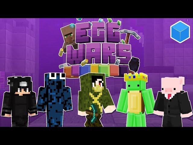 Cubecraft EggWars Solo YOUTUBER Tournament!