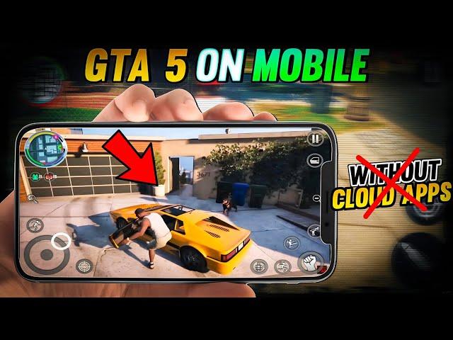 Play GTA 5  On Your *MOBILE* Phone!  gta 5 ko mobile par kashe khele | gta 5 mobile | gta 5