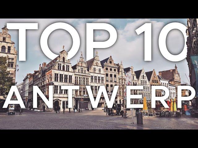 Top 10 things to do in Antwerp l Antwerp travel guide, Belgium