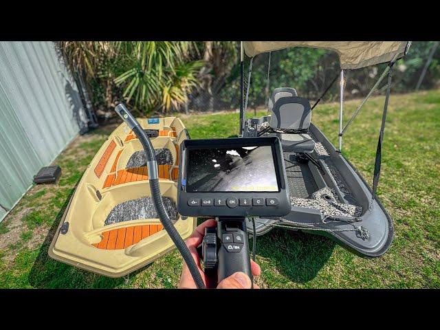 What's Inside These Tiny Boats? | INTERNAL INSPECTION | DXZtoz Borescope