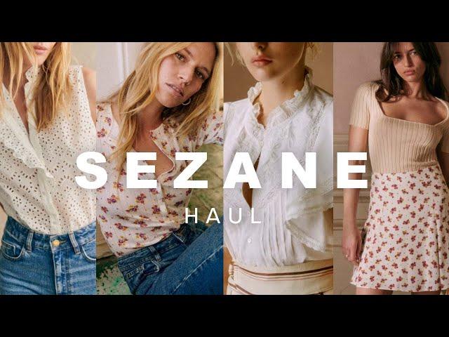 SEZANE Haul at the San Francisco Store - What's in stock and what's new