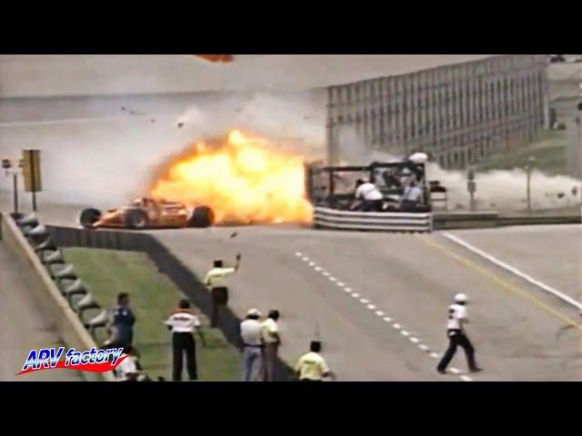 Crash Compilation #1 【Indy 500, 80's & 90's Crash】