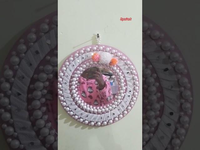 #tipsnntricks mandala peral art#art#mirror#mandala#jyo's art