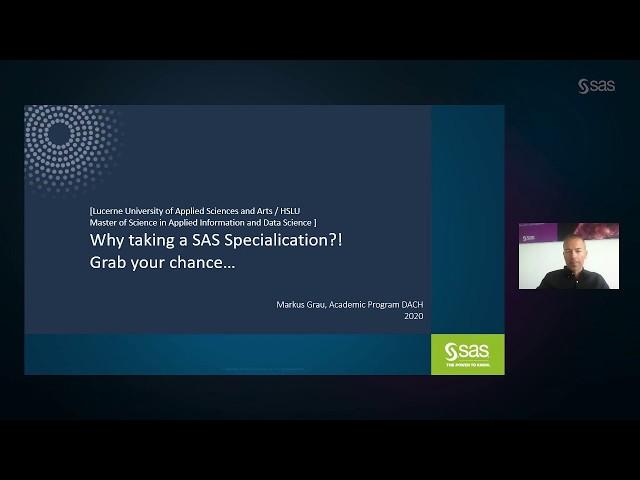 Why should I choose a SAS Specialization?