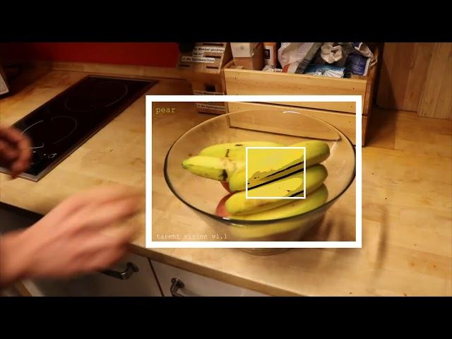 tarent AI-Demo: Object Recognition of Fruits