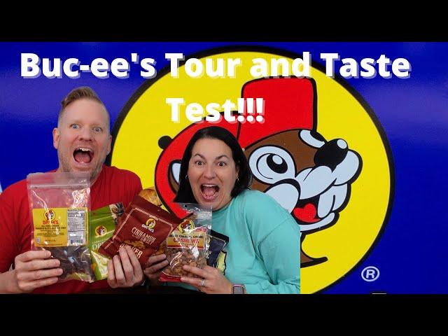 Buc-ee's Tour and Taste Test! We Went To The World's Largest Gas Station And Found Tons of Goodies!