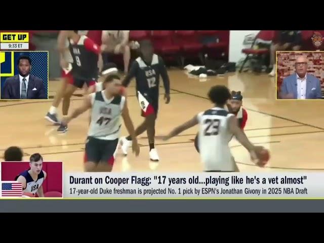 Seth Greenberg on Duke freshman Cooper Flagg  (via @getupespn)