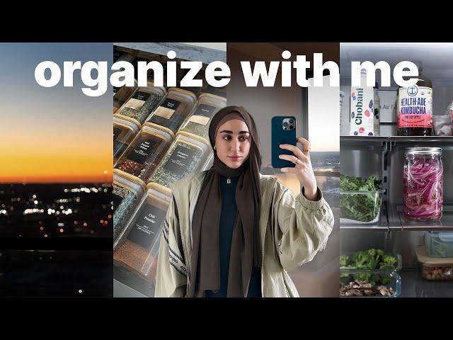 organize with me - asmr edition