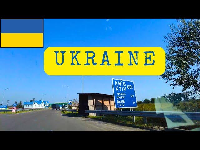 This is what it was like entering Ukraine 