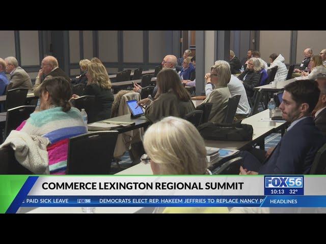 Commerce Lexington Regional Summit: How to keep the economy thriving in the region