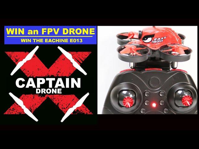 Win an E013 FPV Drone!  Captain Drone & Banggood Drone Giveaway