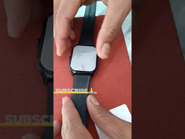 how"to apply smart watch screen guard #shorts #shots #ragu96 #smartwatch #watch #smartwatches #viral