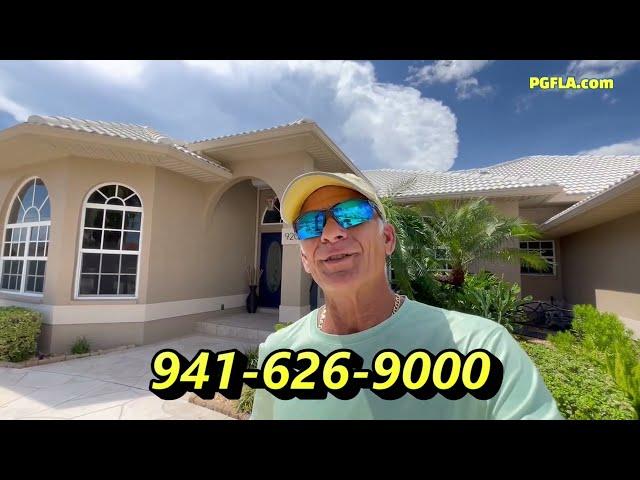 Punta Gorda Isles Waterfront Pool Home for Sale