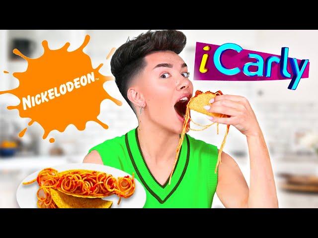 Cooking Food From Childhood TV Shows!  (iCarly, Hannah Montana, Victorious)