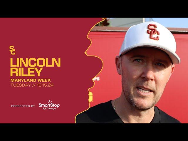 USC HC Lincoln Riley | Tuesday of Maryland Week