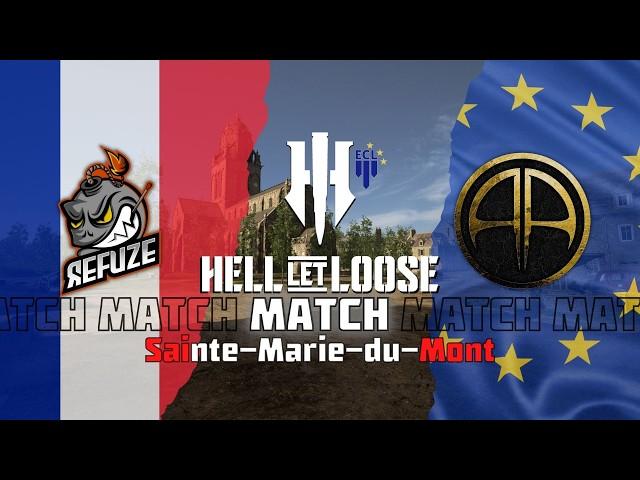 Refuze vs 82AD ️ Hell Let Loose Competitive Match ECL ️ SMDM