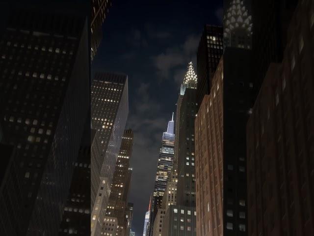 New York night view