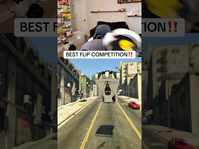 WHO Can Flip The Best In A Car Competition In Gta 5 Online‼️