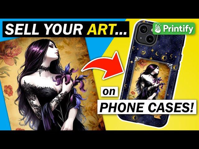 Phone Case Design : COMPLETE Process : Printify Tutorial