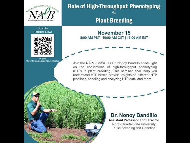 High-Throughput Phenotyping in Breeding Programs: Insights from Pulse Breeding Program