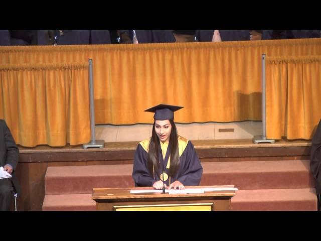 Isabel Cortez Salutatorian Speech 2015