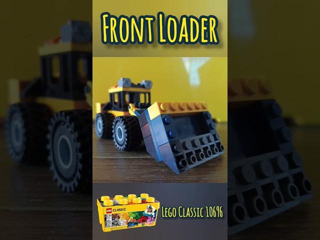 Let's build a LEGO Front Loader using only parts in the LEGO Classic 10696.