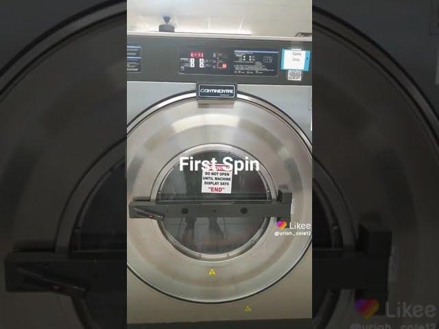 Continental Girbau L1075 CM2 75lb Commercial Washer First Spin. (Repost.)