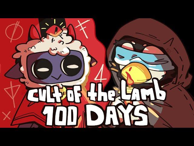 I Survived 100 Days in Cult of the Lamb!