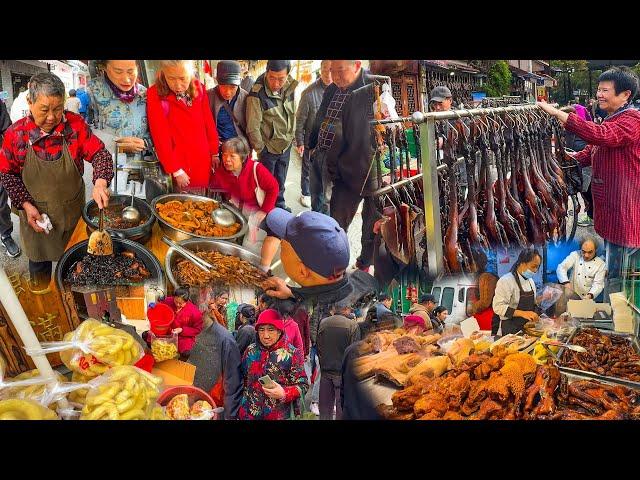 China Hangzhou Food Desert Morning Market,