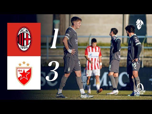 The Primavera bow out of the Youth League | AC Milan 1-3 Crvena zvezda | Highlights