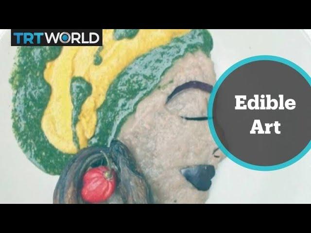 Edible Art: Nigerian artist turns food into art masterpieces