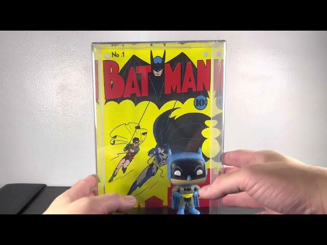 Unboxing Batman DC Comic no 1 - Funko Pop Comic Covers