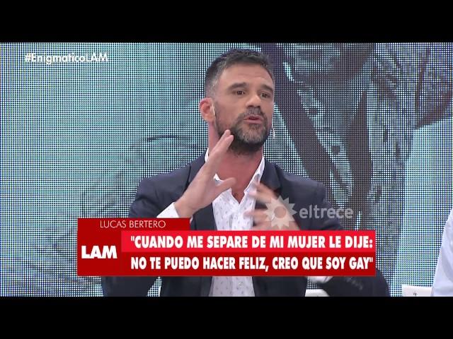 Todos los malestares que padeció Lucas Bertero antes de confesar que era gay