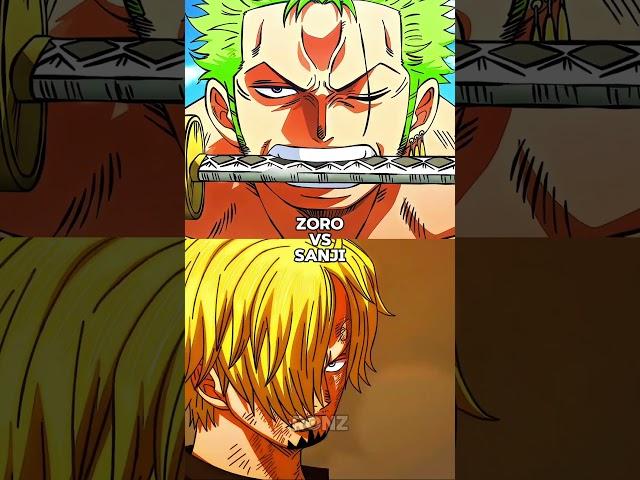 Zoro Vs Sanji #shorts #short #anime #animedebates #animeedit #shortsfeed #zoro #sanji  #onepiece