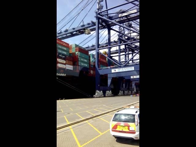 Felixstowe docks tour