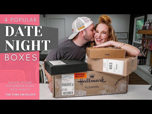 Date Night Subscription Boxes: Escape Room Boxes at home - Murder Mystery - Scavenger Hunts & More!