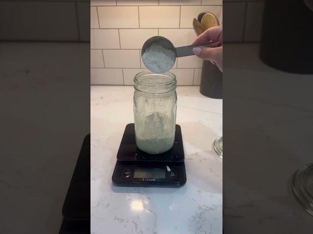 Willa sourdough starter rehydration DAY 5  #sourdough #rehydration #sourdoughstarter #shorts #bread