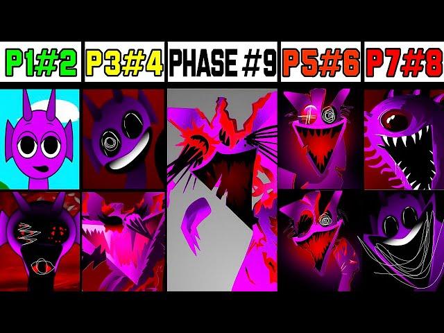 All Phases in Incredibox Sprunki! Phase 2 VS Phase 3 VS Phase 4 VS Phase 5 VS Phase 6 VS Phase 7-10