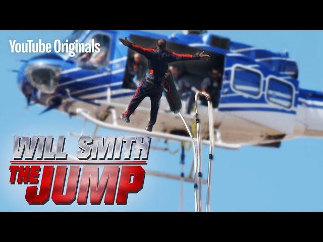 Will Smith Bungee Jumps Out of a Helicopter!