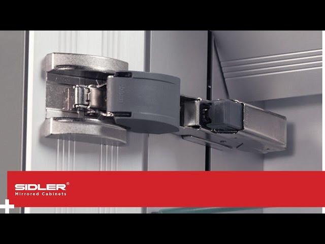 SIDLER Mirrored Cabinet BLUM Soft-Close Hinge Installation Guide