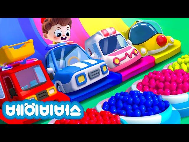 장난감 자동차 색깔놀이 | 예스 네오! | 탈것 송 | 동요모음 | 베이비버스 인기동요 | BabyBus
