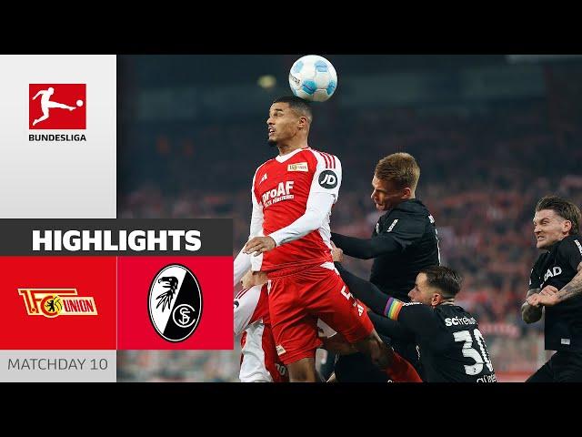 A Keepers Game! | 1. FC Union Berlin - SC Freiburg 0-0 | Highlights | MD 10 Bundesliga