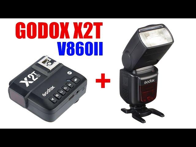 Godox X2T Wireless Trigger with V860ii Speedlight Flash [ How to Connect/Link Tutorial ]