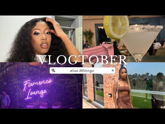 VLOGTOBER: Hair review, Outings, Makeup, Lash Appointment || South African YouTuber